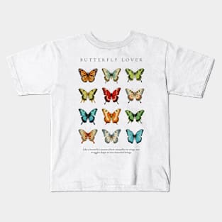 Butterflye Lovers Kids T-Shirt